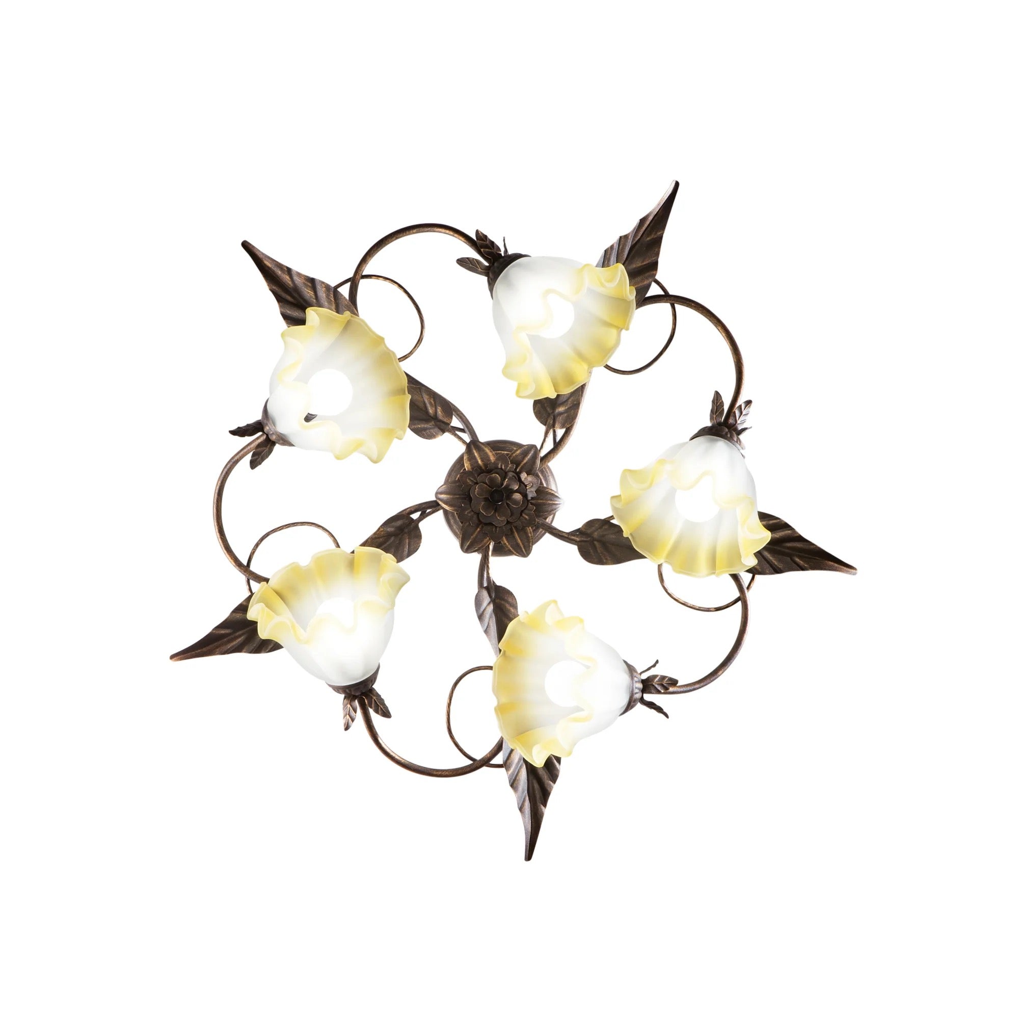 TRISTANO CEILING LAMP BROWN 5XE14 68X20CM